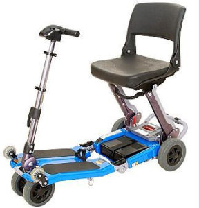 Luggie Standard 4-Wheel Mobility Scooter. (Credit: Mobility Scooters Direct)