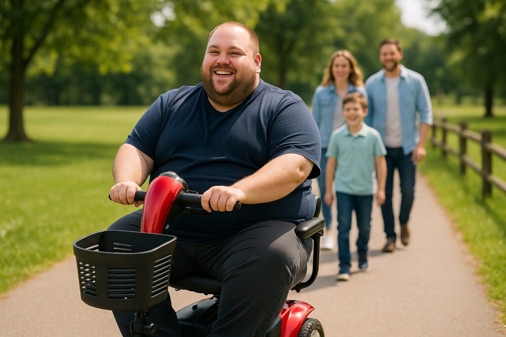 mobility scooter for obese person