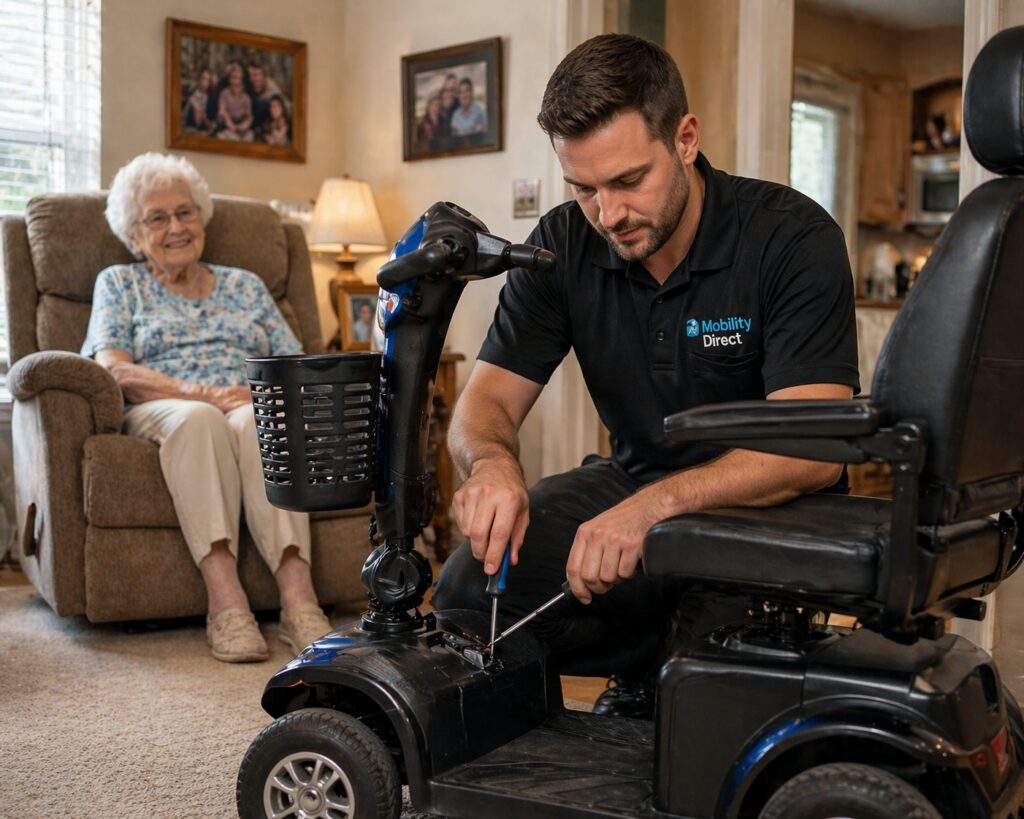 mobility scooter technician