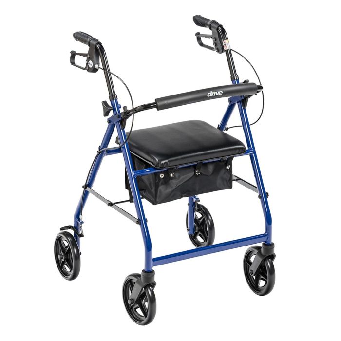 Aluminum Rollator, 7.5 Casters Blue Right Beauty Aluminum Rollator, 7.5 Casters Blue Right Beauty