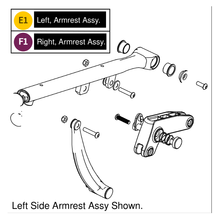 ジャジーブラッド Pride Jazzy Carbon Armrest Assembly - Tax-Free & Free