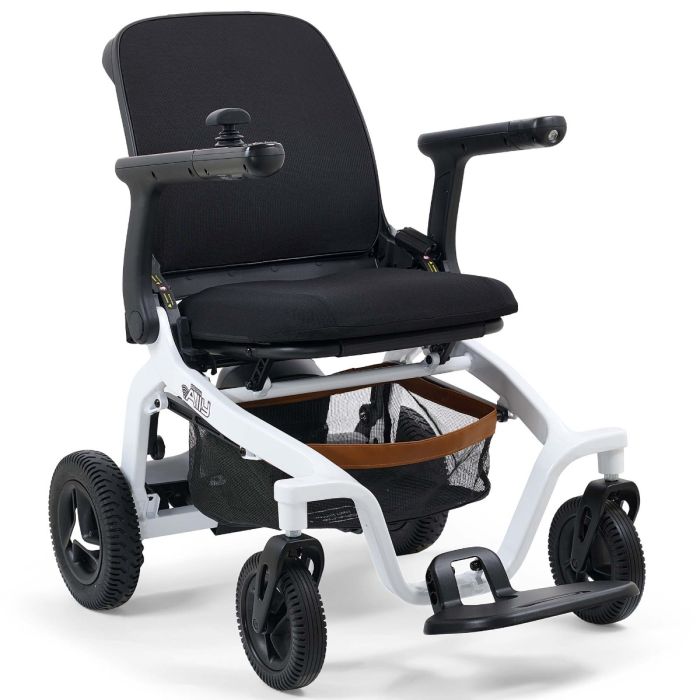 Golden Technologies Ally Power Wheelchair White Right Beauty Golden Technologies Ally Power Wheelchair White Right Beauty