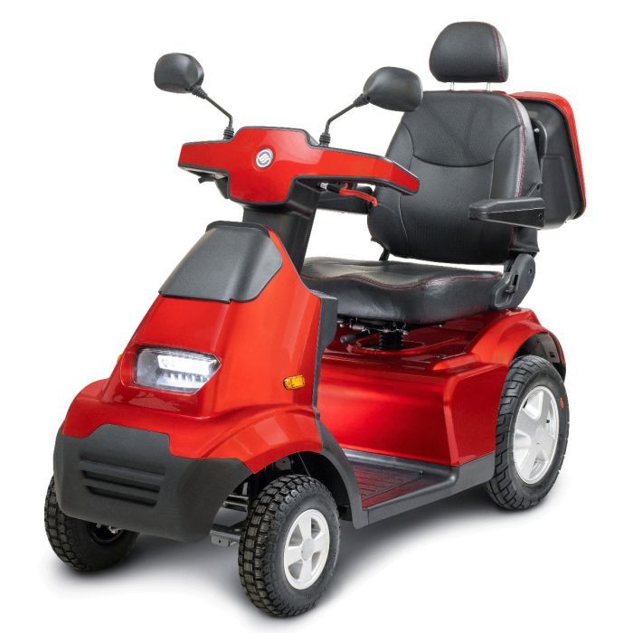 Afiscooter S4 Heavy Duty Left Red Beauty