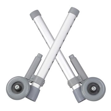 Drive Medical Walker Rear Glide Brakes with 3" Wheels