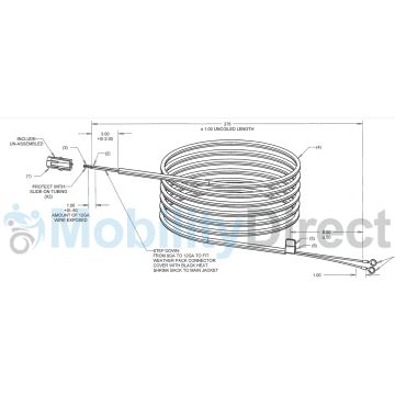 Harmar AL100HD Wiring Harness Connector