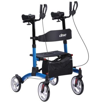 Elevate Upright Walker Blue Right Beauty