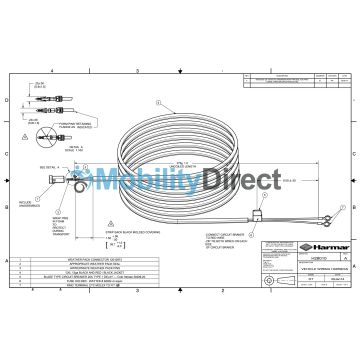 Harmar AL300 Fusion Lift System Main Wiring Harness