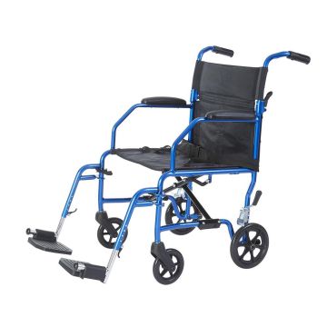 Super Lite Aluminum Companion Chair Blue