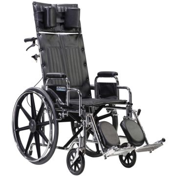 Drive Medical Deluxe Sentra Full Reclining Wheelchair