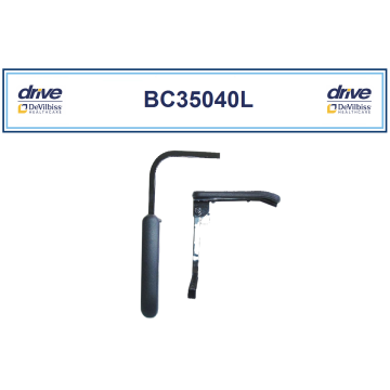 Drive Medical Bobcat Armrest Assembly