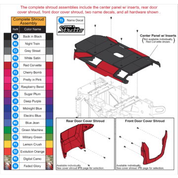 Quantum Q6 Edge 3 Stretto Shroud Assembly