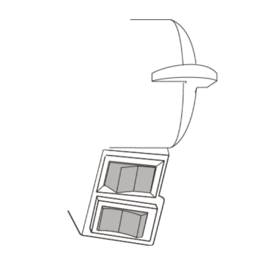 Pride Raptor (R3-1700) Direction/Mode Switch Assembly
