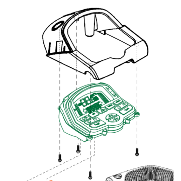 Pride Wrangler (MV600) Complete LED Console/Dash Replacement