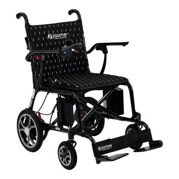 Journey Air Elite Lightweight Folding Power Chair Black