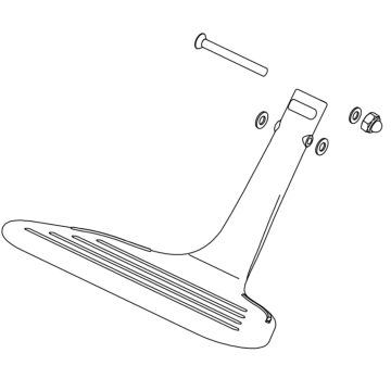 Pride Jazzy Carbon Foot Platform