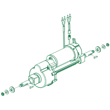 Pride Elite Traveller (SC40E/SC44E) & Ultra X (S39/S49) Linix Motor, Brake & Transaxle Assembly