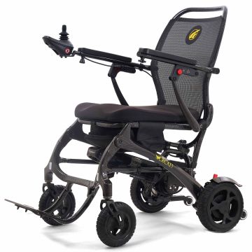 Golden Cricket GP302 Carbon Fiber Electric Wheelchair Left Beauty