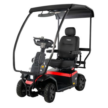 Pride Mobility PX4 with Hard Top Canopy Red