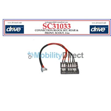 Drive Medical Scout Front & Rear Block Set Connection