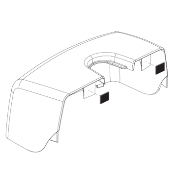 Pride Victory 9 (SC609/SC709) & Victory 10 (SC610/SC710) Battery Shroud Cover