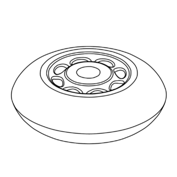 Pride Jazzy Select Elite 3" Anti-Tip Wheels (Set of 2)
