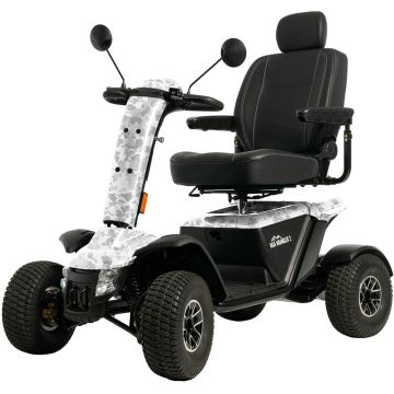 Pride Mobility Baja Wrangler 2 (BA401) White Camo