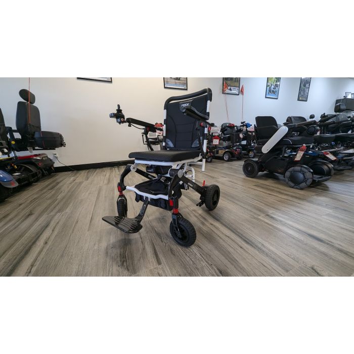 Open Box Pride Mobility Jazzy Carbon Folding Power Wheelchair