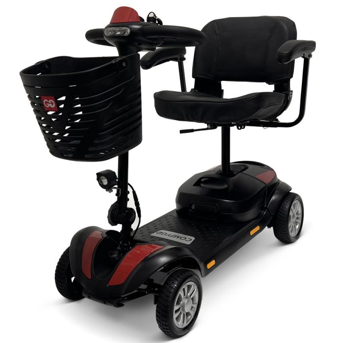 Comfy Go Z-4 Ultra-Light Electric Mobility Scooter Red