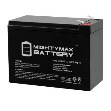 12 V 10 AH Sealed Lead Acid (Pair)