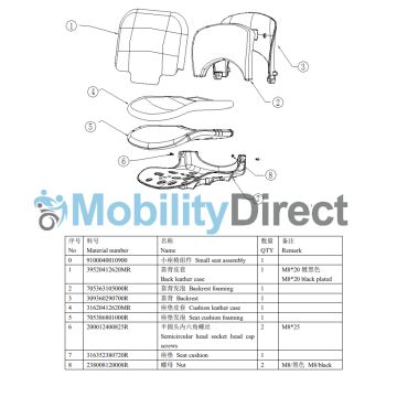 Solax Transformer & Mobie Plus Back Leather Case (Back Seat Cover)