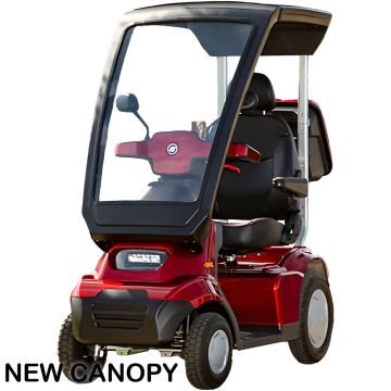 Afikim S4 with Canopy Front Left Beauty Red