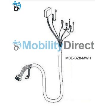 Golden Technologies Buzzaround EX (GB118/GB148) Main Wiring Harness
