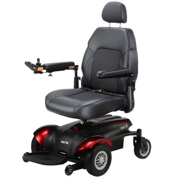Merits Health P322 Vision CF Power Wheelchair Red 