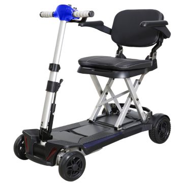 Solax MobiFree Folding Mobility Scooter-Blue