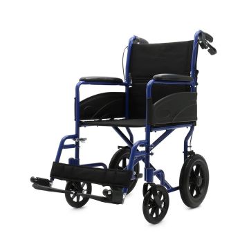 Rhythm Healthcare 19 Companion Chair with Fold Down Back Blue Beauty
