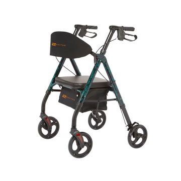 Rhythm Healthcare Royal Deluxe Universal - Aluminum 4 Wheel Rollator