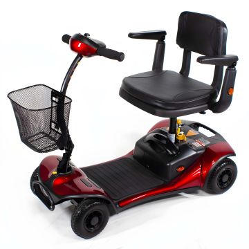 Shoprider Dasher Left Side Beauty Red