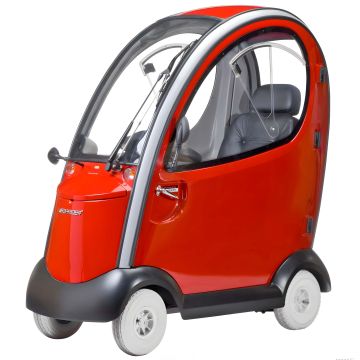 Shoprider Flagship Left Side Beauty Red
