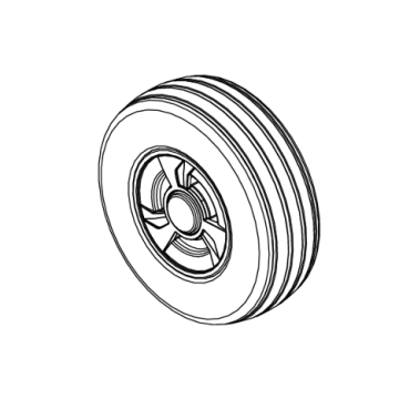 Pride Jazzy Air 2 6" Caster Wheel Replacement