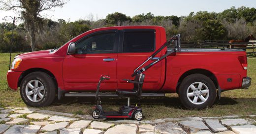 mobility scooter lifts for trucks