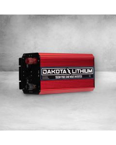 Dakota Lithium 12V 1500W DC to AC Converter - Pure Sine Wave