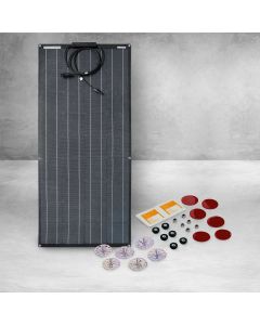 Dakota Lithium 100-Watt Flexible Marine Solar Panel Kit