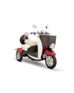 EW-11 Sport 3-Wheel Mobility Scooter Red & White