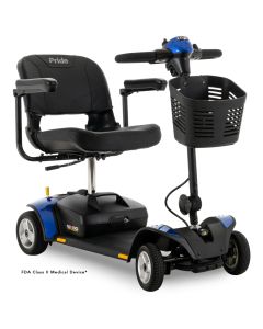 Go-Go Elite Traveller Mobility Scooter 4-Wheel for Sale Blue Tax Free & Free Shipping