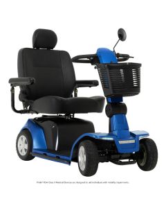 Pride Maxima Mobility Scooter 4-Wheel Blue For Sale Tax Free & Free Shipping