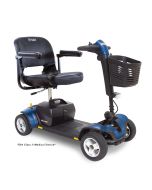 Go-Go Sport 4-Wheel Mobility Scooter for Sale Blue Tax Free & Free Shipping