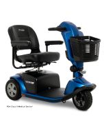Pride Victory 10.2 3-Wheel Mobility Scooter Blue For Sale Tax Free and Free Shipping