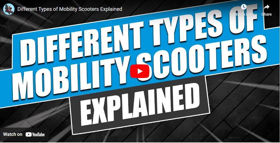 types of mobility scooters