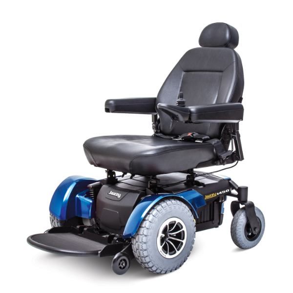 power wheelchair with a 600-pound weight capacity rating