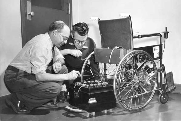 the very first power wheelchair